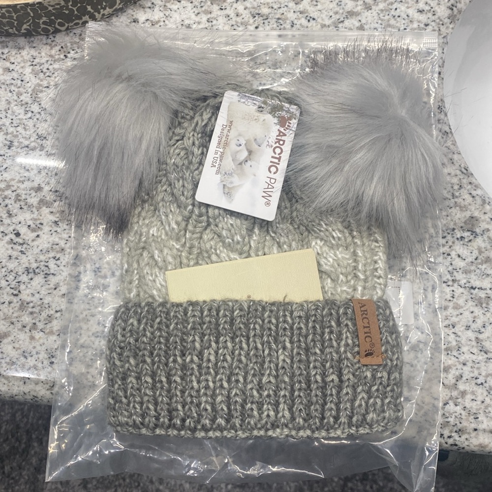 Woman’s Arctic Paw brand beanie
